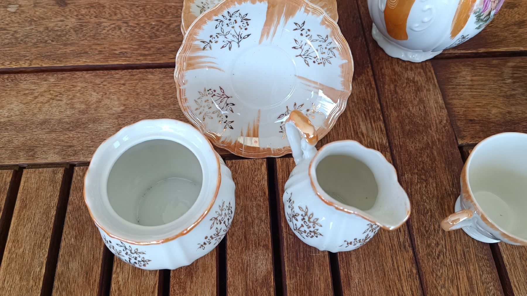 Set di piatti: LETZTANGEBOT: Romantisches Kaffeeservice 6-teilig – Usato da Baden venduto da zuppel 3