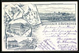 Litho Avenches, Panorama, Bazar Pfeiffer