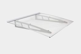 Aluminium Vordach 115x80cm