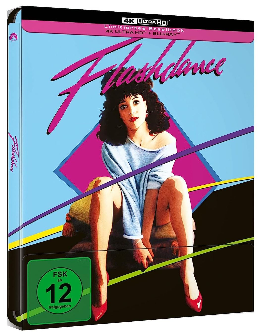 Tutti i DVDs: Blu - ray  Flashdance - Steelbook - 4K + Blu-ray – Nuovo e nell'imballaggio originale da Dübendorf venduto da 13geister