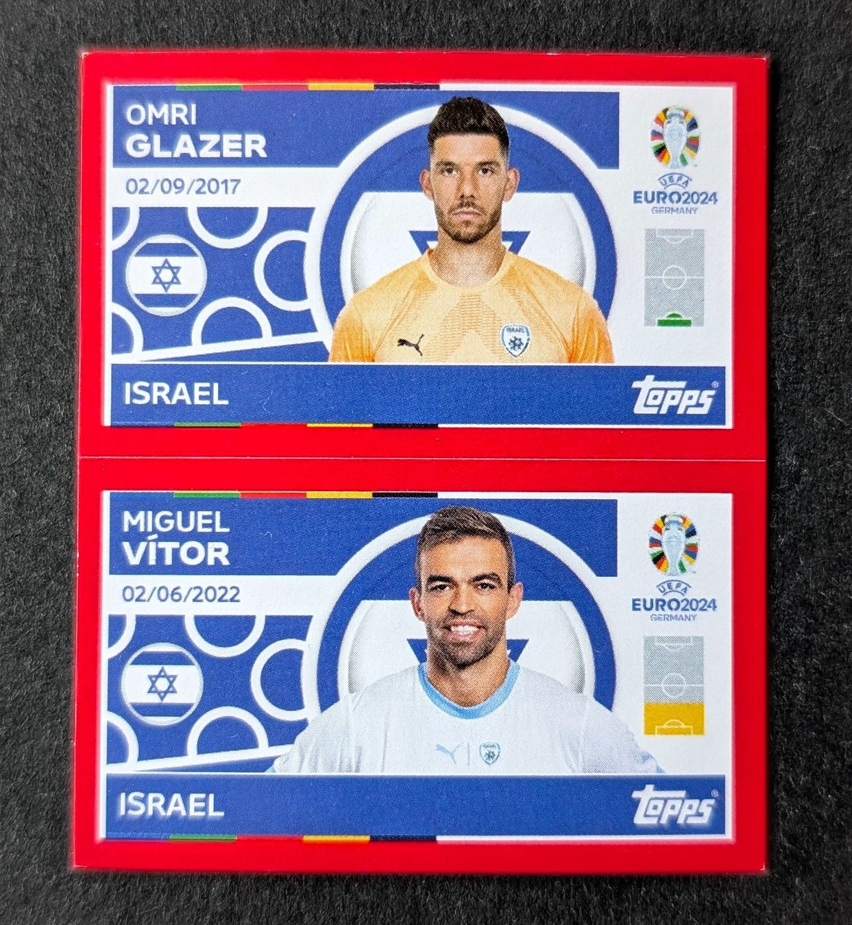 Topps Carte collezionabili: Topps EM 2024--ISR 2/3 – Nuovo e nell'imballaggio originale da Hittnau venduto da stamps_and_coins