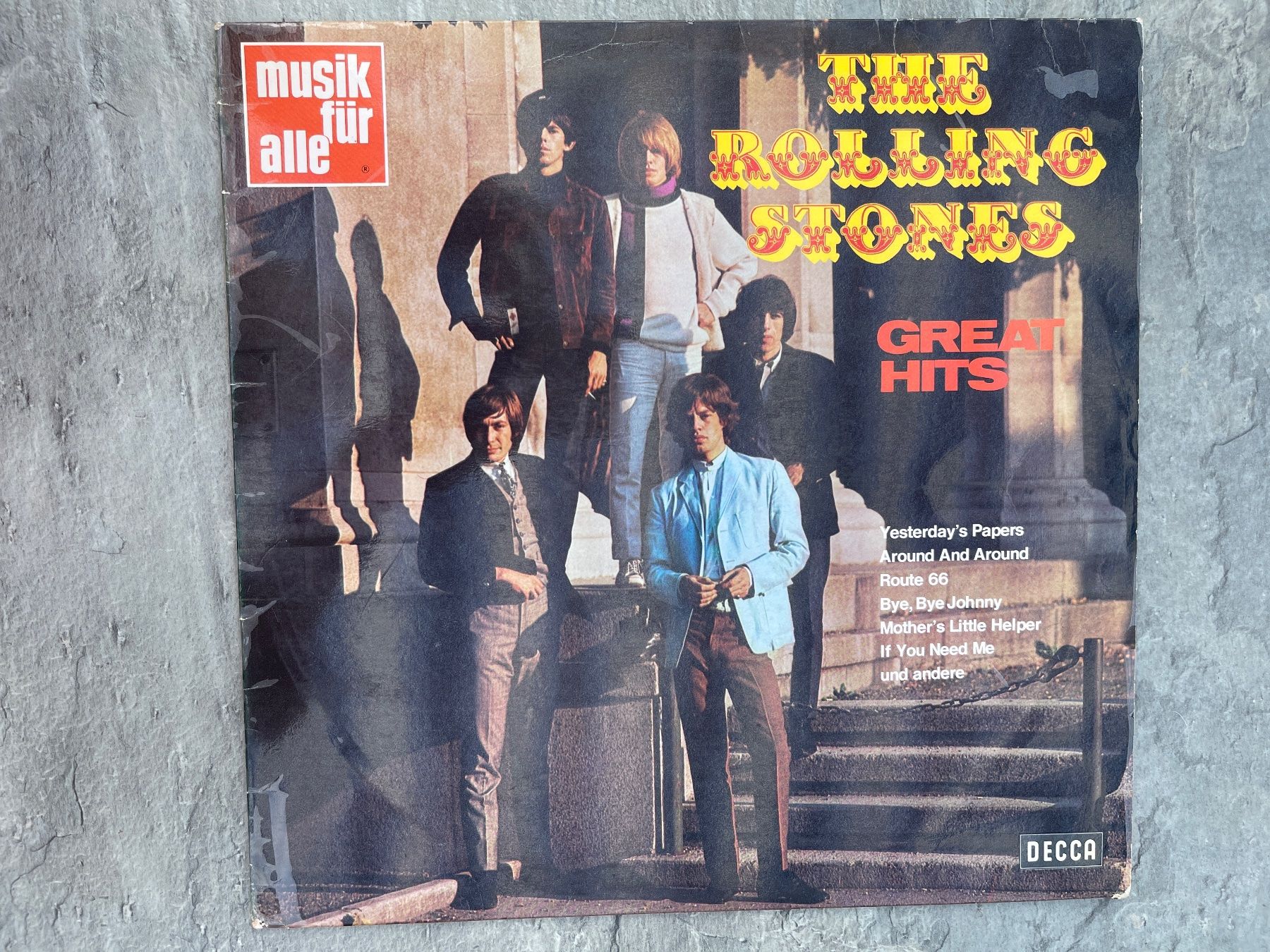 Dischi in vinile: A441/The Rolling Stones Great Hits – Usato da Frutigen venduto da Philippe_jsp
