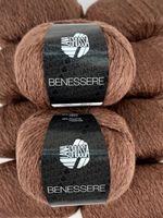 10 Knäuel Strickwolle Benessere Lana Grossa Baumwolle Alpaka