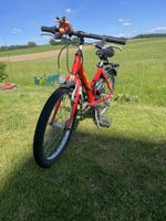 Rotes 20-Zoll Kinderfahrrad, guter Zustand