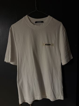 Jacquemus T-Shirt weiss Baumwolle guter Zustand Grösse L