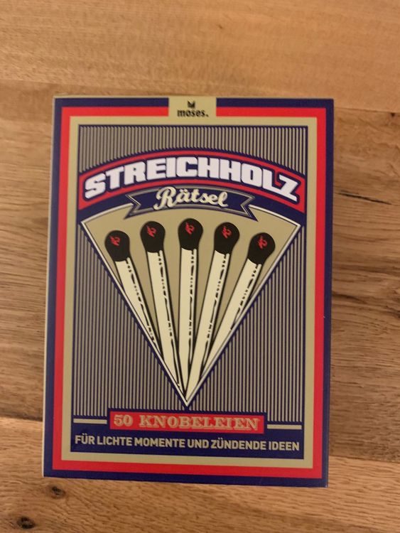  Streichholz Rätsel 50 Knobeleien (Neu und originalverpackt) in Motiv 