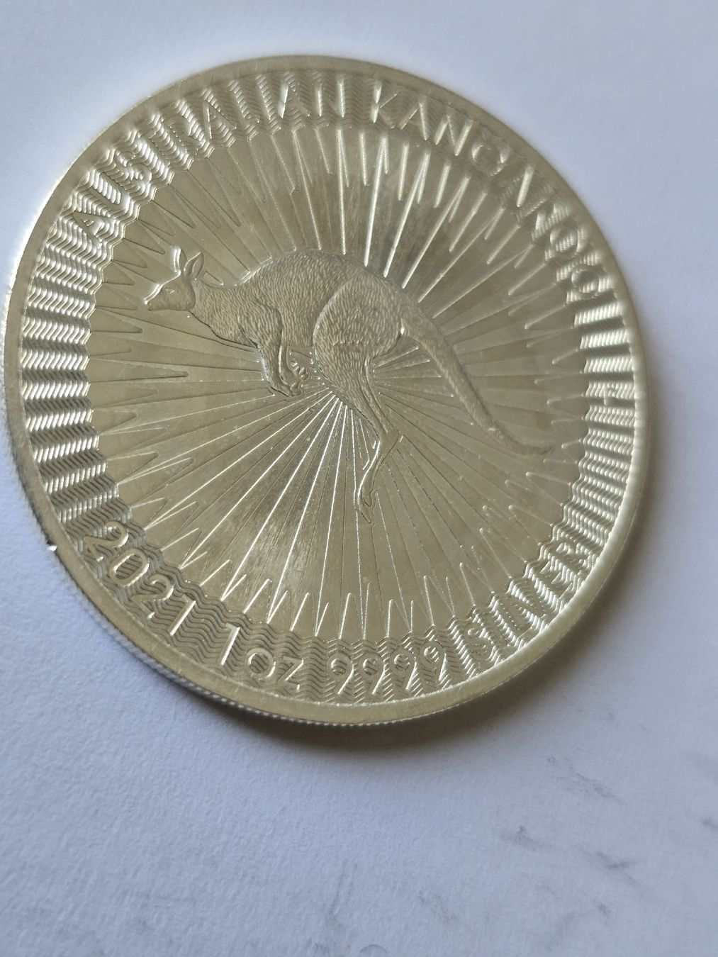 Tutti le monete: Australischer Silber Känguru 2021 1oz 999.9  – Nuovo (secondo la descrizione) da Pfäffikon SZ venduto da 26.4.14.17.25 2