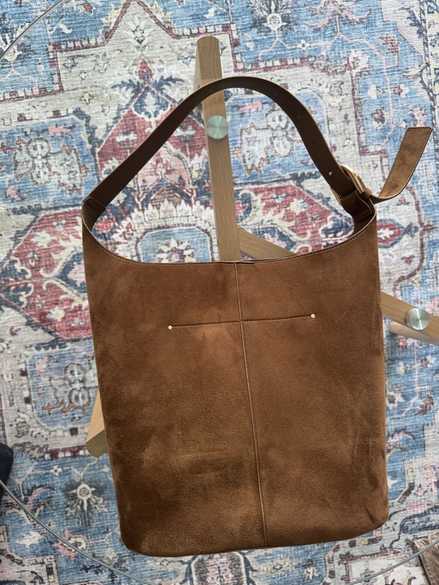 H&M Taschen für Damen: Wildleder beuteltasche – Gebraucht aus Bottighofen von mlj_5dlb 2