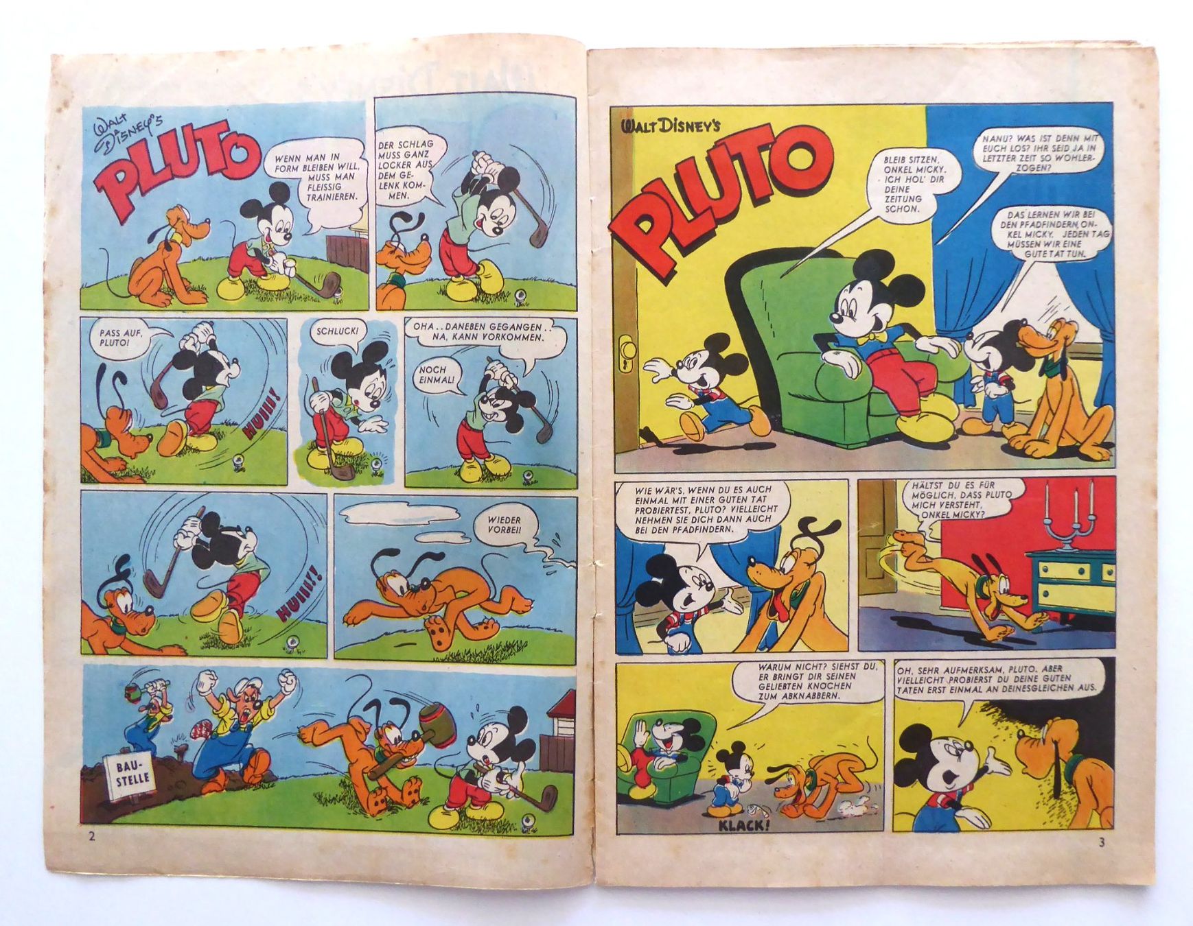 Fumetti: WD Pluto 25. Sonderheft vom April 1955 – Usato da Aesch BL venduto da Kauri1 1