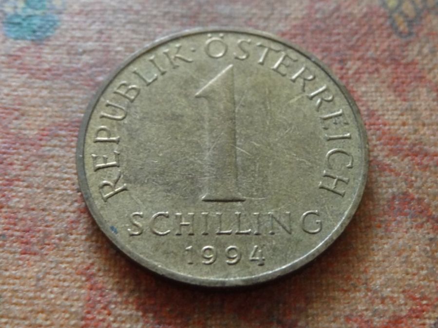 Alle Münzen: AUTRICHE  1  Schilling  1994 – Gebraucht aus Romanel-sur-Lausanne von Swift13