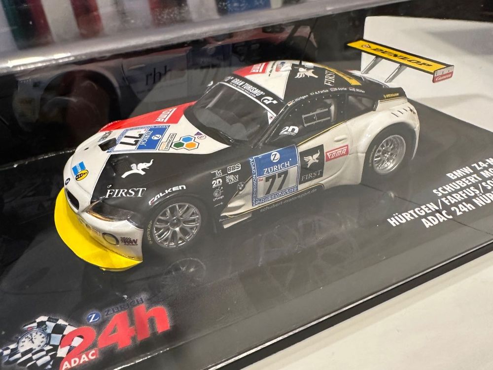 BMW Z4 Coupé 24H Nürburgring 2009 - Minichamps 1/43 - Miniature Collection Neuve