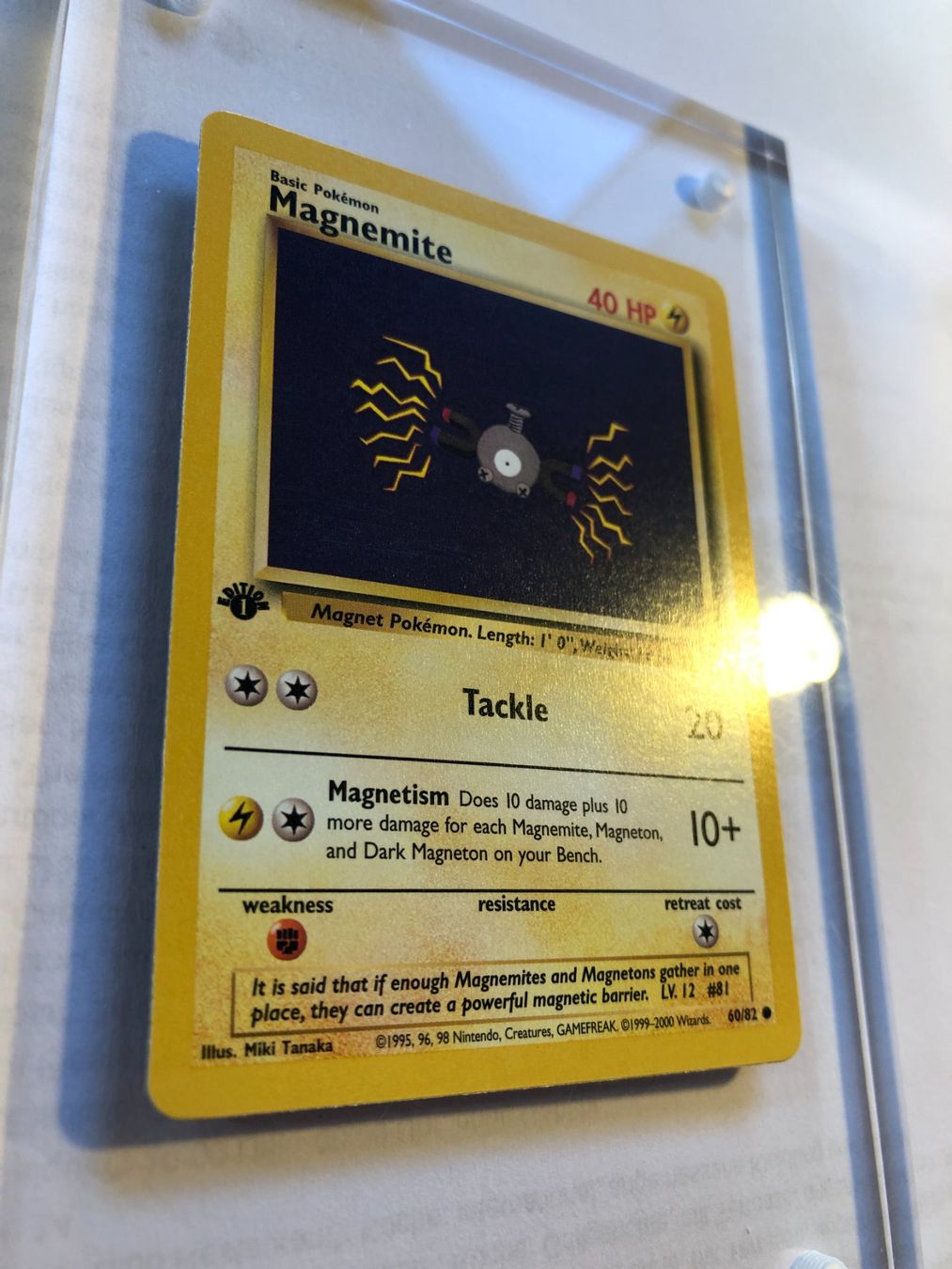 Sammelbilder & Trading cards: Magnemite 1st Team Rocket - MINT - ab 1.- – Gebraucht aus Giubiasco von dan_pr8b 1