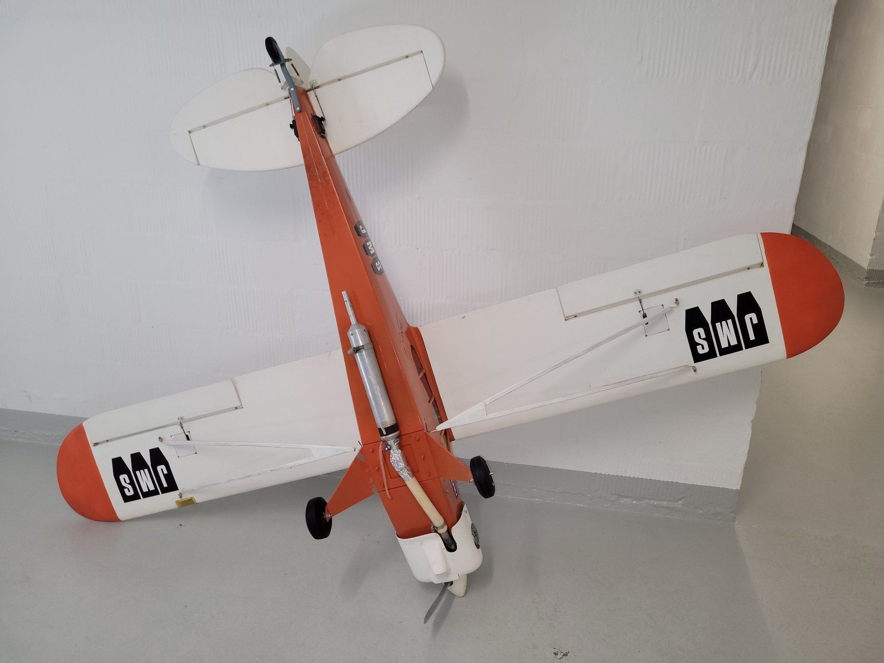 Modellismo RC: Piper Super Cub, mit Motor und Servos – Difettoso da Winterthur venduto da testi67 5