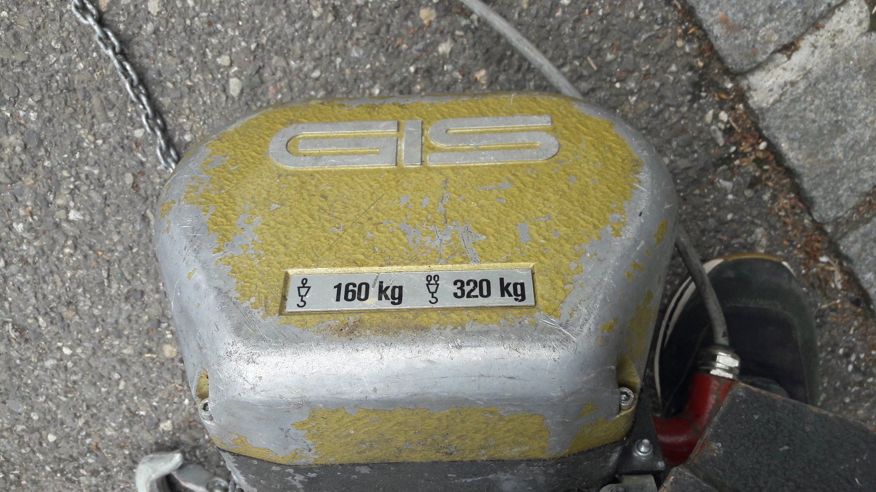 Paranco multiuso: GIS  320 kg 400 V – Usato da Laufen venduto da Mann455 7