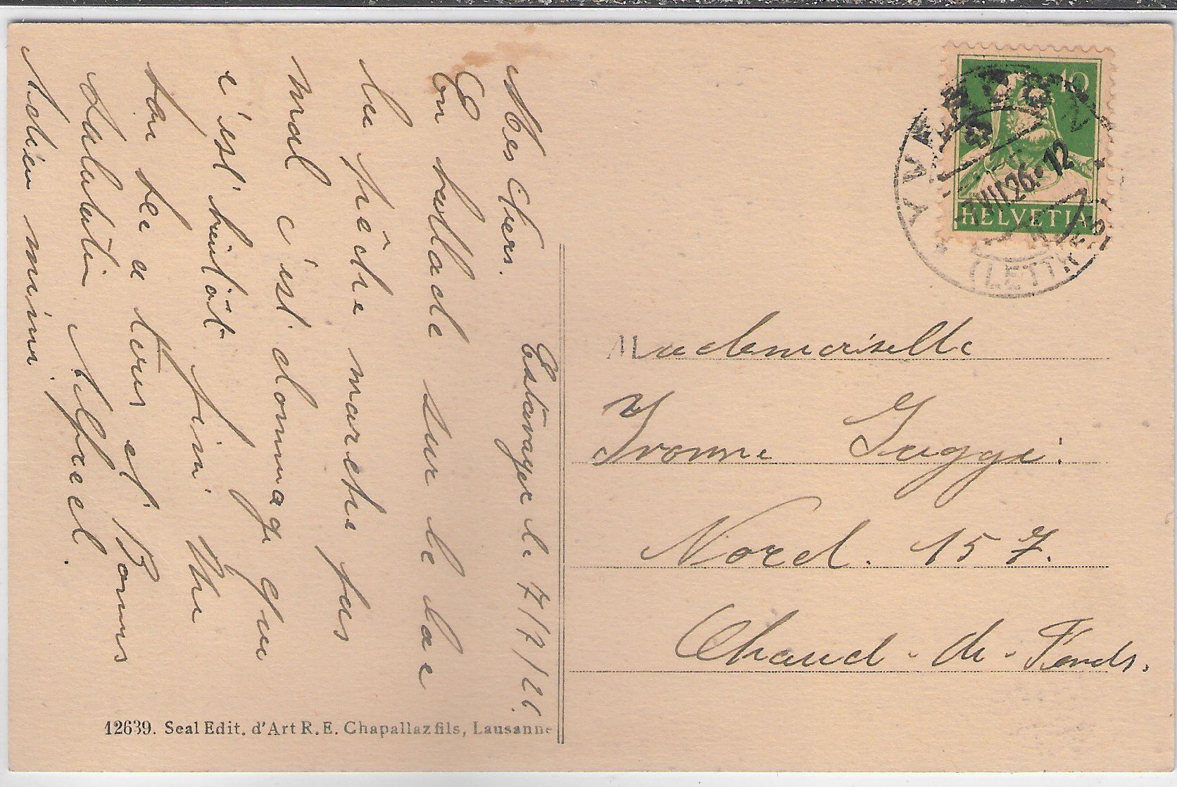 Cartoline postali: Estavayer-le-Lac – Usato da Ettingen venduto da Kartenplanet 1