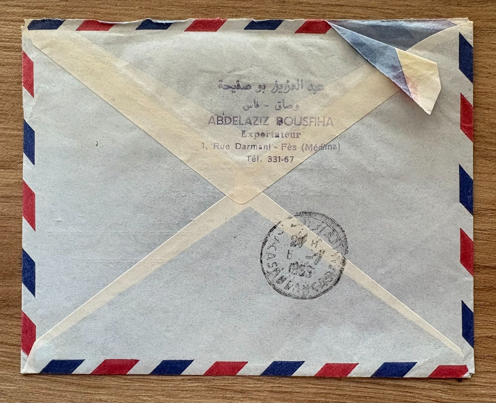 Tous les timbres: BRIEFUMSCHLAG MAROKKO VON 1965 – D'occasion à Ostermundigen par crazy-horse-1840 1