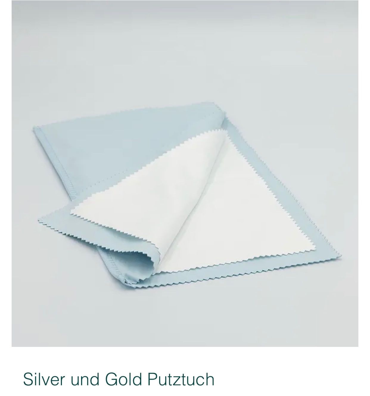 Tessuti: Silver und Gold Putztuch – Nuovo e nell'imballaggio originale da Ruggell venduto da JadeShop
