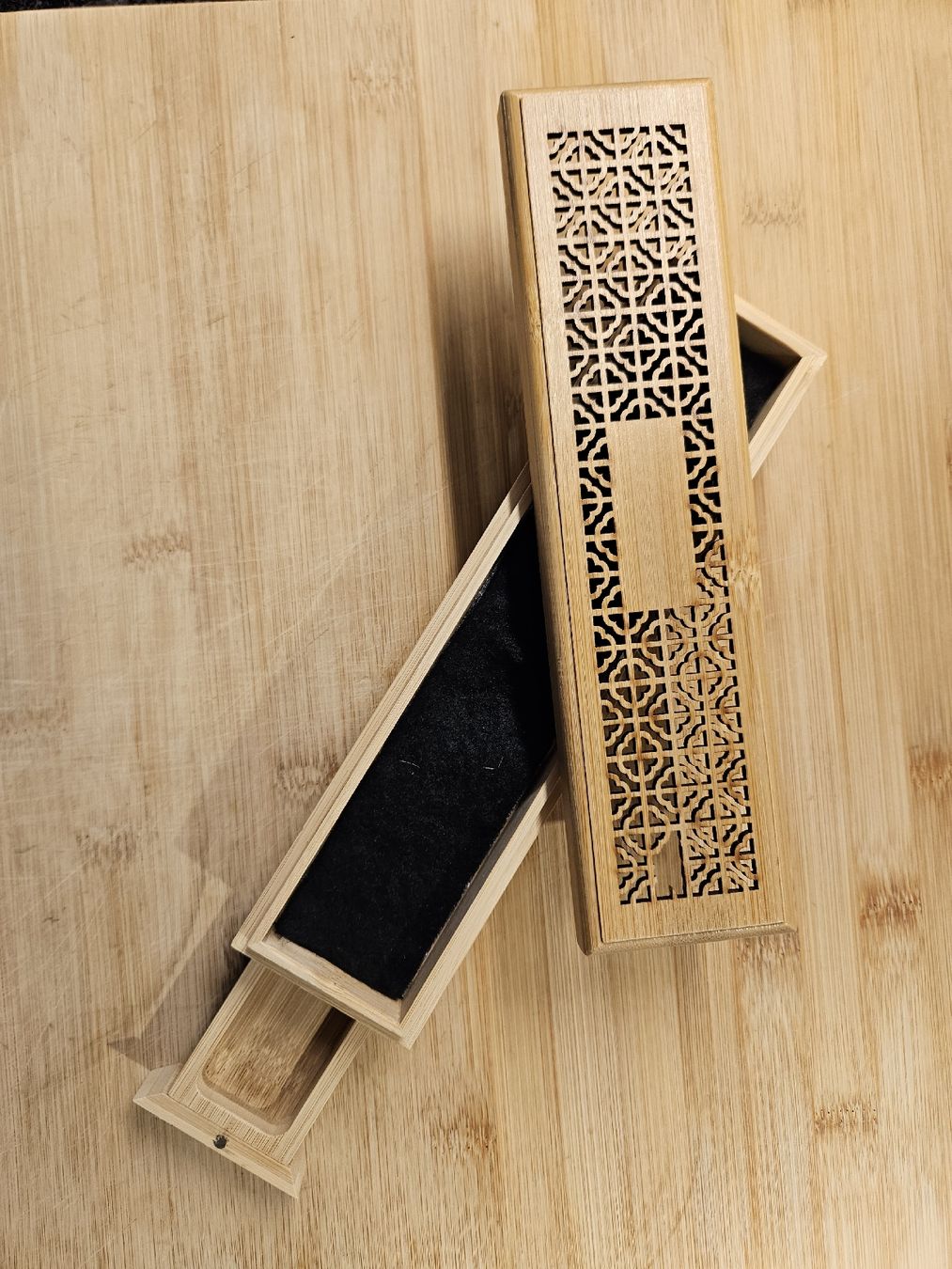 Candele: Räucherstäbchen und Bamboo Box – Difettoso da Lenzburg venduto da lau_nn7p 2