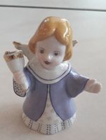 Porzellan Engel Handbemalt