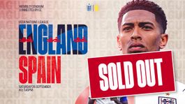 1 TICKET ENGLAND - SPANIEN WEMBLEY STADION SAMSTAG, 26.9.26