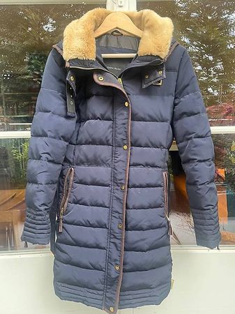 Zara Echtdaunenjacke. Gr. L