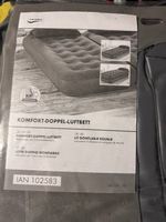 Meradiso Komfort Doppel Luftbett IAN 102583 grau neu