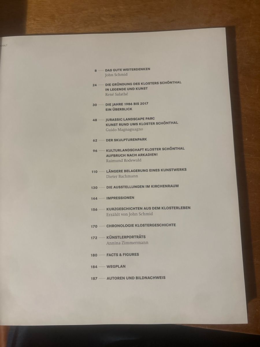 Libri: Himmel, Erde, Kunst: Kloster Schönthal – Usato da Zürich venduto da WWehrle 1