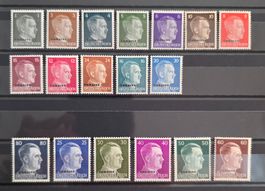 Reichskommissariat Ukraine 1941 Hitler Komplettsatz 1-18 MNH