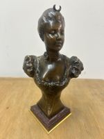 Damenbüste von Henri Godet (1863-193) Bronze um 1900