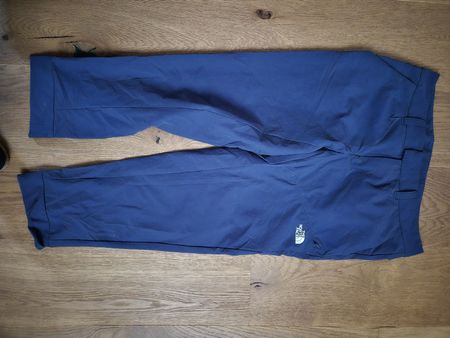 the North Face frauen capri wanderhose Gr.US8 blau