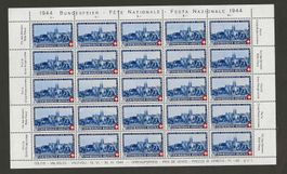 1944 : Pro Patria Serie im Bogen **   KP 375.--