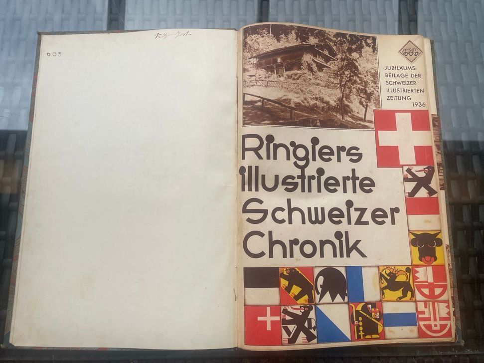 Libri: Rarität - Ringiers illustrierte Schweizer Chronik - Antik – Usato da Bergdietikon venduto da book-4-you