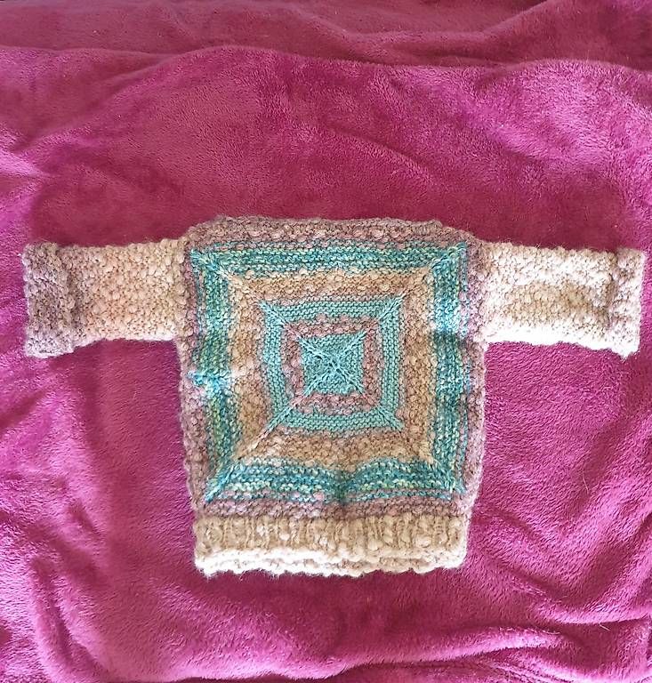 Maglioni & Felpe: Kinder Überziehpulli handgestrickt – Nuovo e nell'imballaggio originale da Münsingen venduto da Sulamit 2