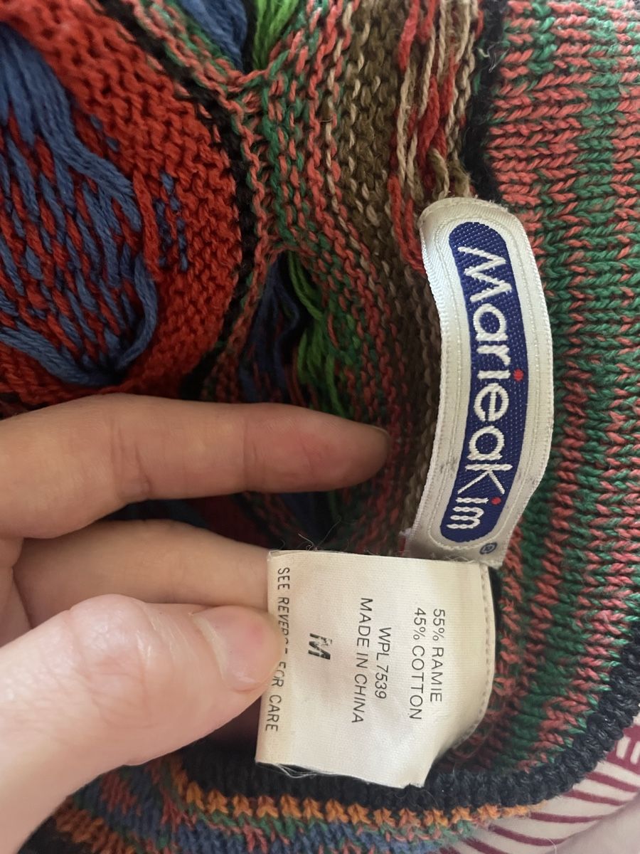 Maglioni & Felpe: 80’s Mariee Kim Pullover 3D design with colourful pattern – Usato da Luzern venduto da ver_q2pg 3