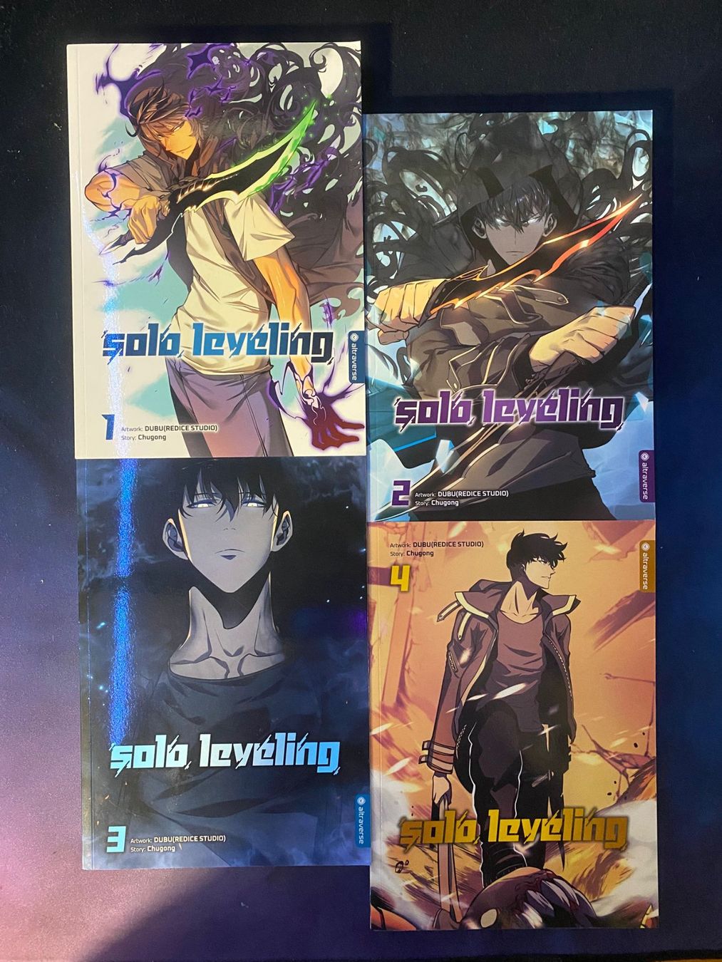 Comics: Solo Leveling Manwha 1-4 – Gebraucht aus Romanshorn von felibailey