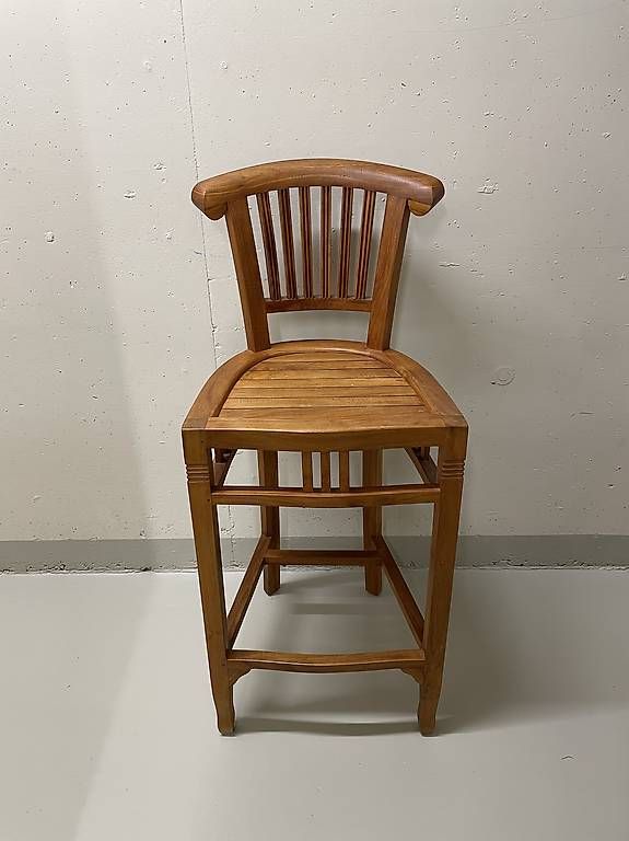 Tabourets: Balimöbel Teakholz Barhocker handgearbeitet – D'occasion à Kreuzlingen par kmonline