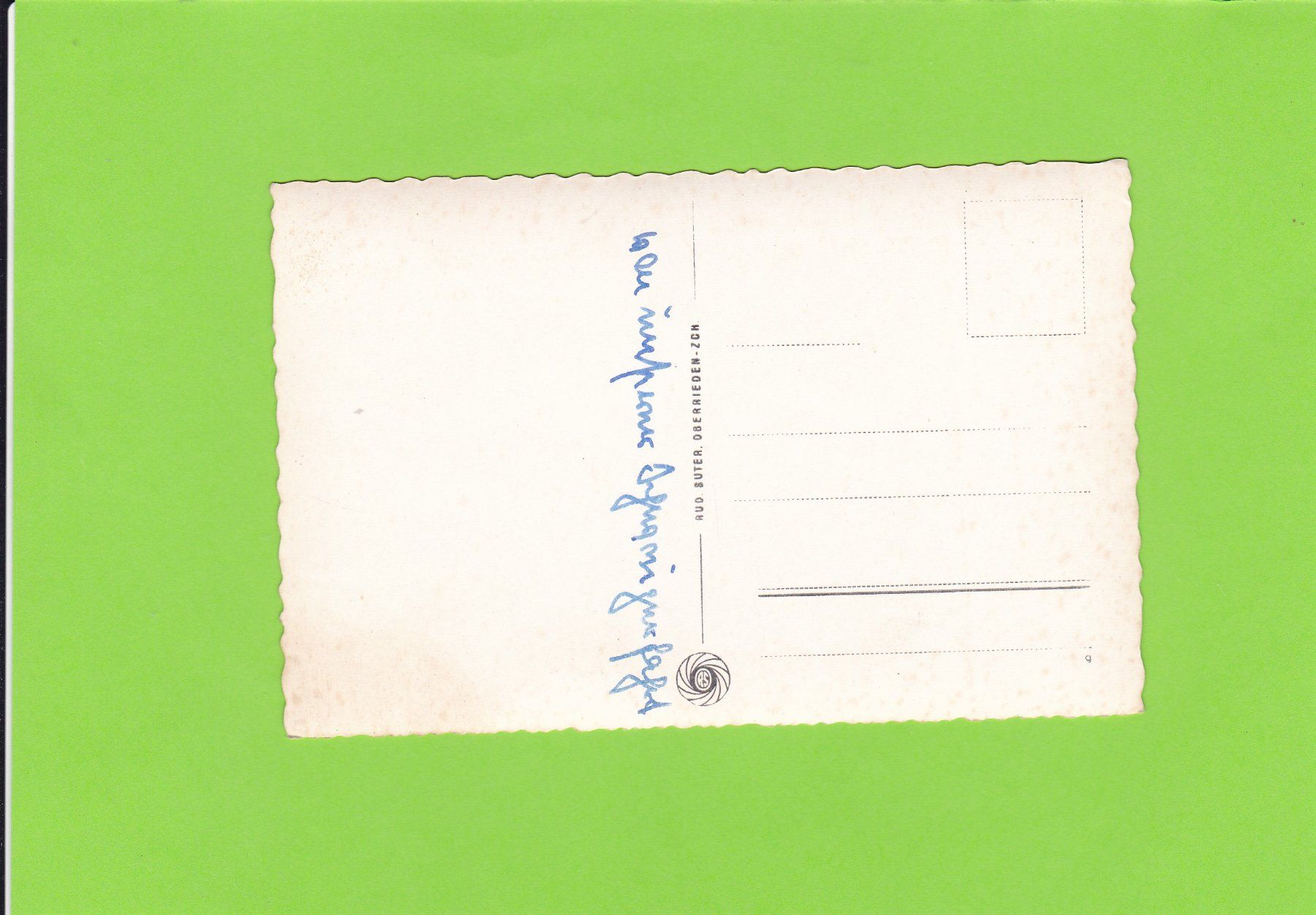 Cartoline postali: Flüelen – Usato da St. Peterzell venduto da neckertal 1