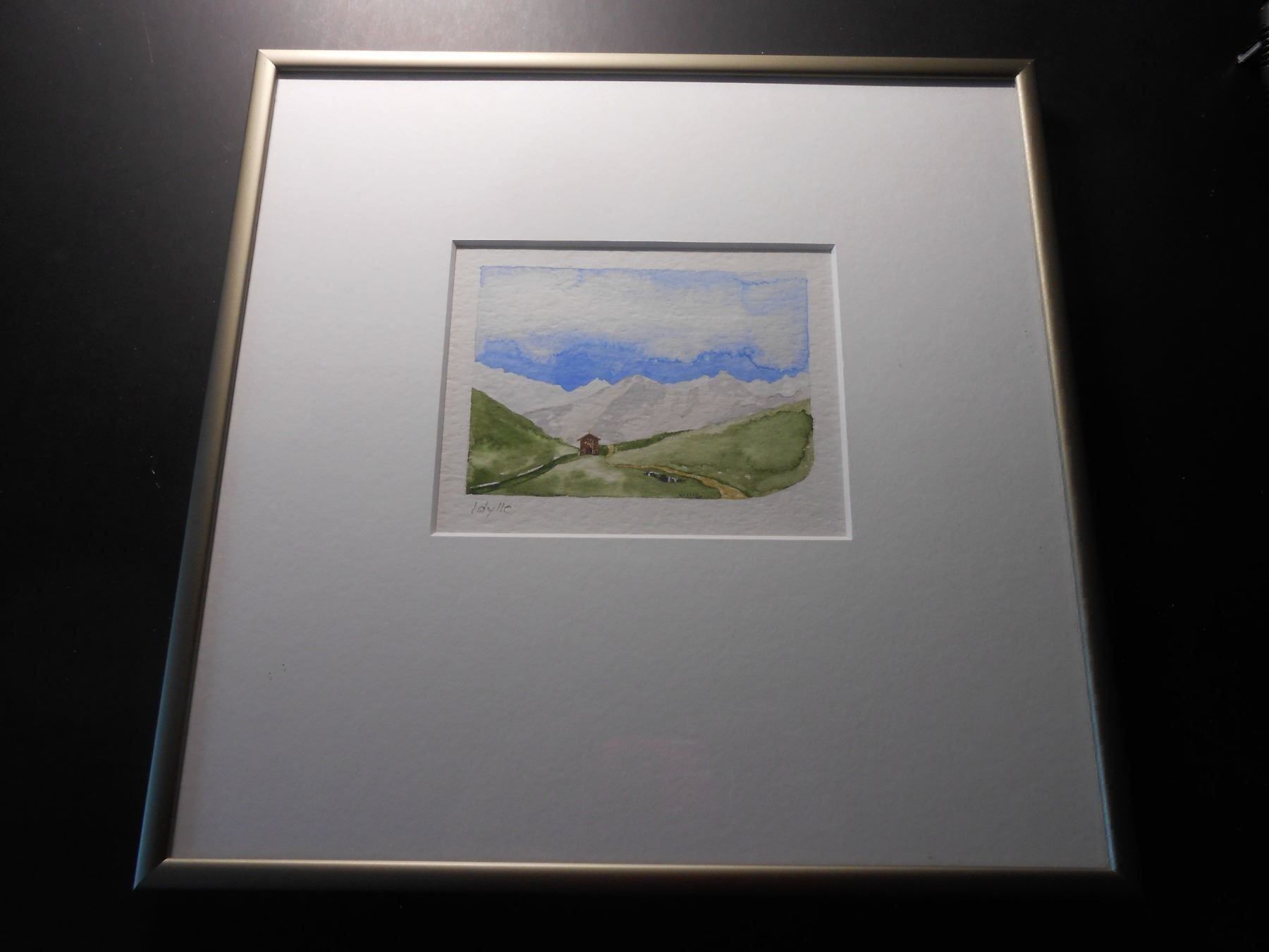 Dipinti: Aquarell CH "IDYLLE" GR - (R) – Nuovo e nell'imballaggio originale da Hallwil venduto da pkaiser44 1