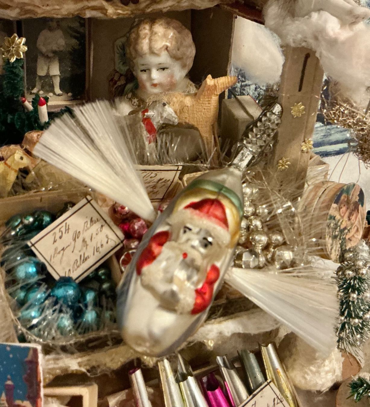 Toutes les décorations: WEIHNACHTSMANN MKOMMT MIT FLUGZEUG – D'occasion à Zell LU par Silvermemory 6