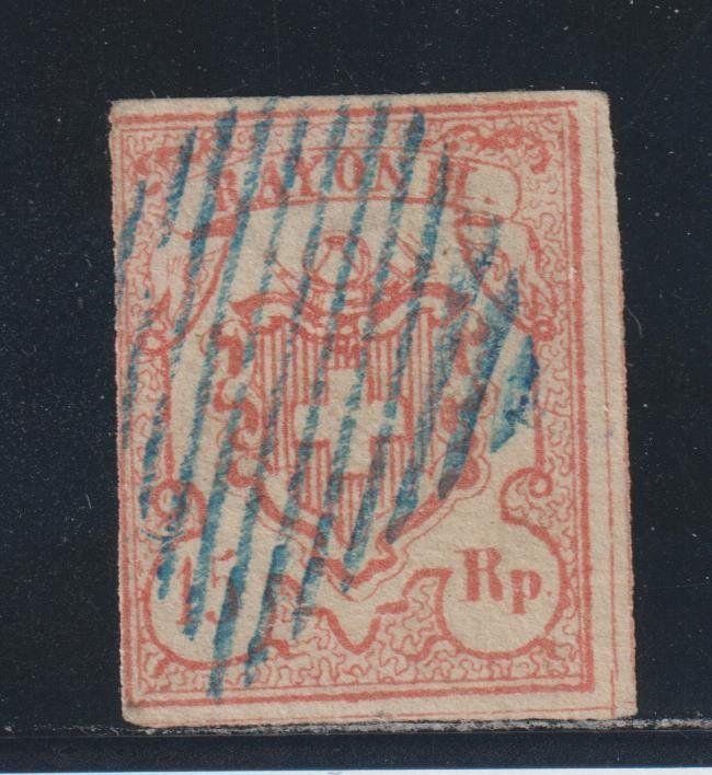 Alle Briefmarken: Rayon 20 gestempelt – Gebraucht aus Siebnen von Fstaehli
