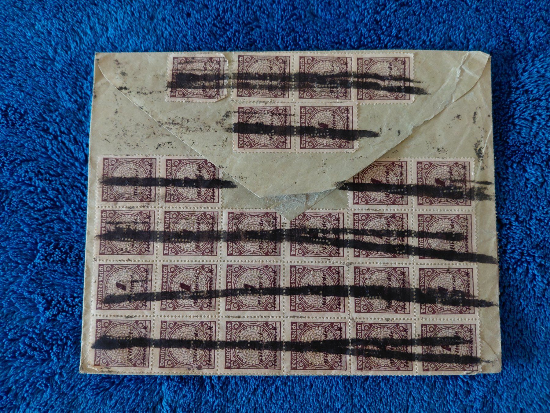 Tutti i francobolli: Superbrief DR  1923 perfins – Usato da Horw venduto da Onurb008 1