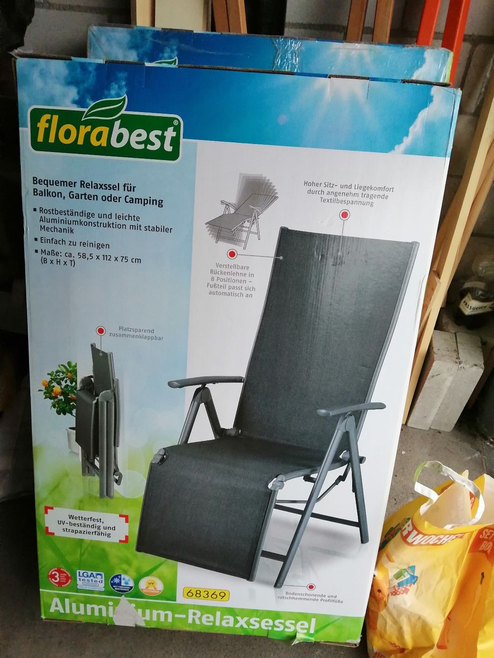 Sessel: Bequemer Relaxsessel rostfrei Original verpackt – Neu und originalverpackt aus Wettingen von zadina39 3
