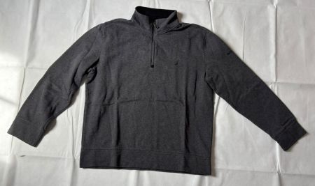 Nautica Quarter Zip – Grau – Grösse L