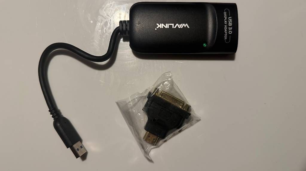 Adattatori: Adaptateur WAVLINK USB 3.0 vers HDMI 4K Multi-Écran – Usato da Zug venduto da Inthelux 1
