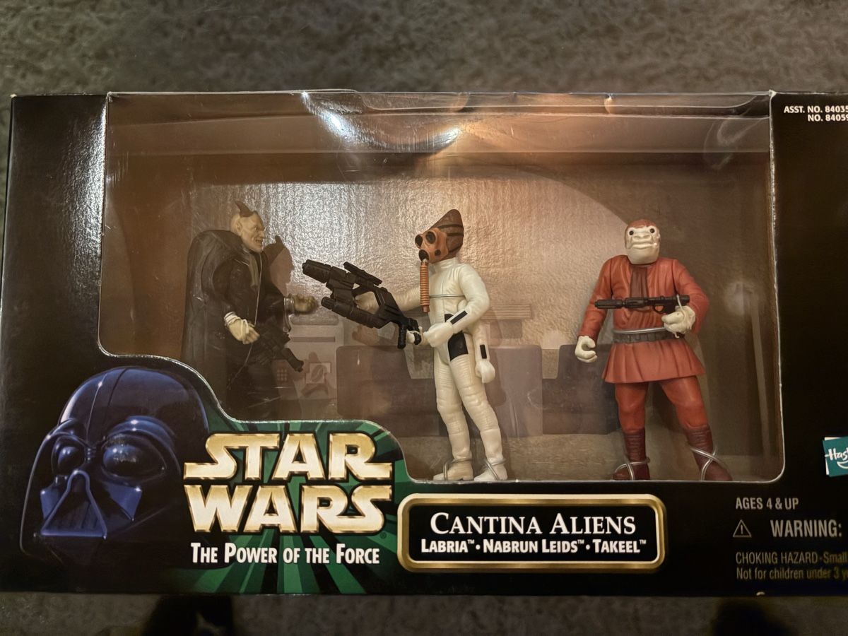 Star Wars Figurines: STAR WARS catina aliens ovp – Neuf avec emballage d'origine à Herzogenbuchsee par warrior77