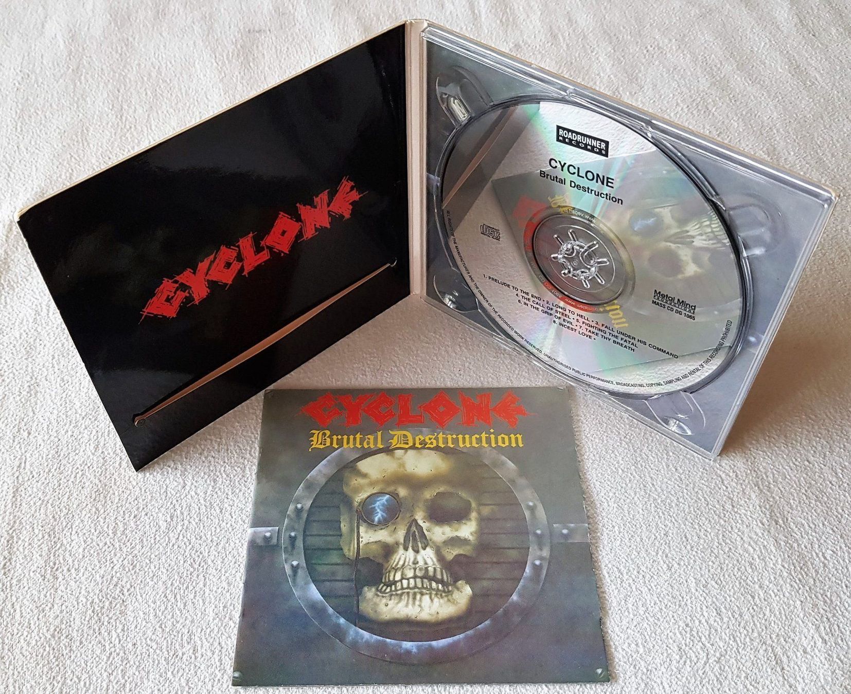 CD: Cyclone - Brutal Destruction - CD - 2007 - Limited Edition – Usato da Uster venduto da Zardodel 4