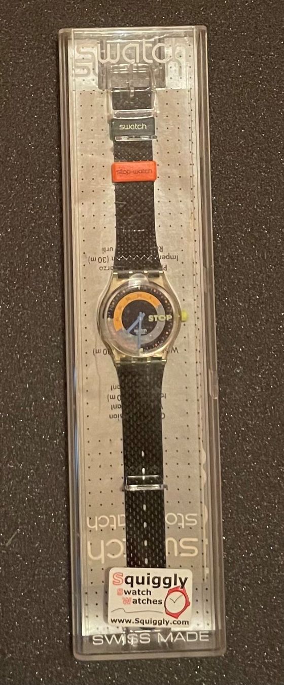Swatch Smartwatch: Stop Swatch (SSK100) COFFEE BREAK – Gebraucht aus Rüti ZH von Theprojekt 1