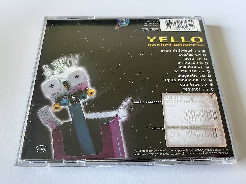 CDs: Yello: Pocket Universe [CD] – Gebraucht aus Zürich von audn 1