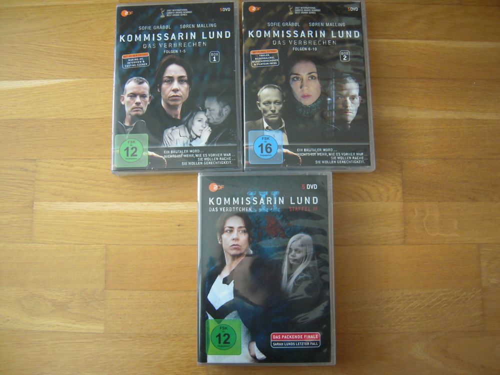 Kommissarin Lund - Das Ver... (Box 1 + 2 + Staffel 3) 15 DVD | Kaufen ...