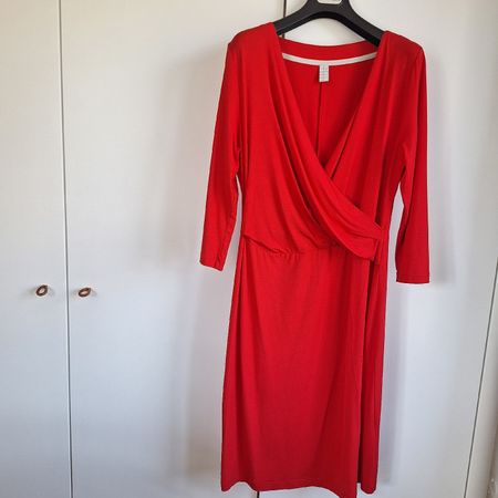 kleinbasel by Tanja Klein, wunderschönes Kleid, L, hellrot